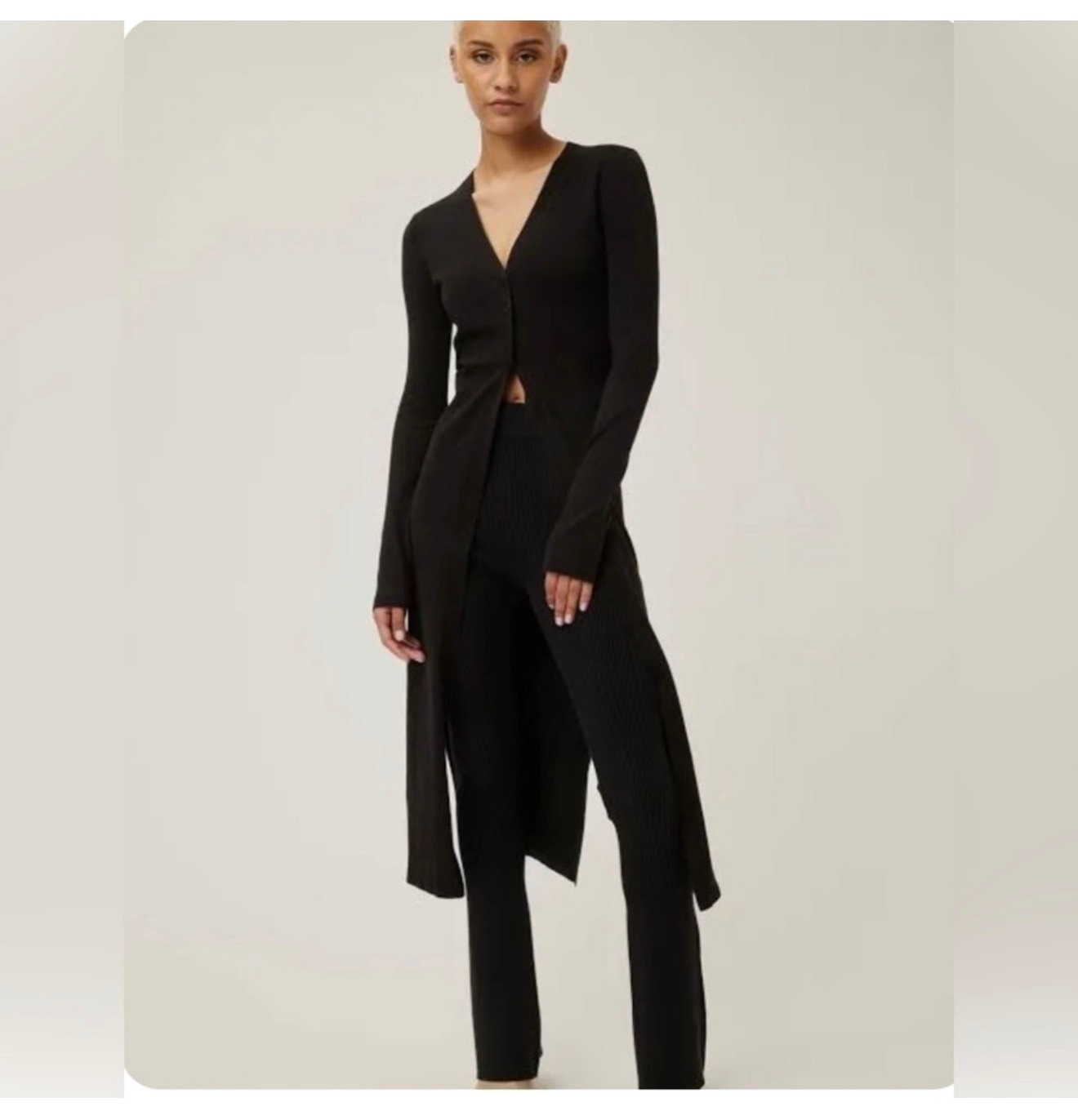 New Lita By Ciara Maxi Cardigan Duster Sz Small $298